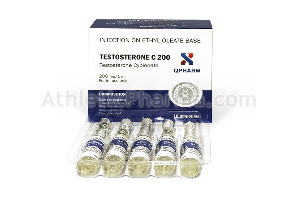 Testosterone C 200 (QPharm) 1ml