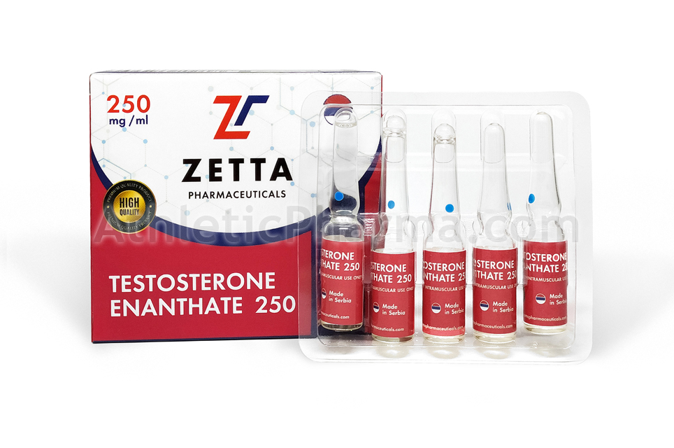 Testosterone Enanthate 250 (ZETTA) 1ml